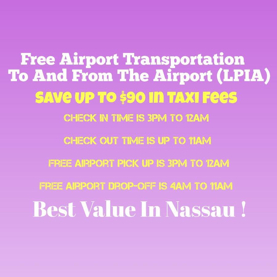 Bell At The Airport Adults Only - Free Airport Transportation Apartment Nassau